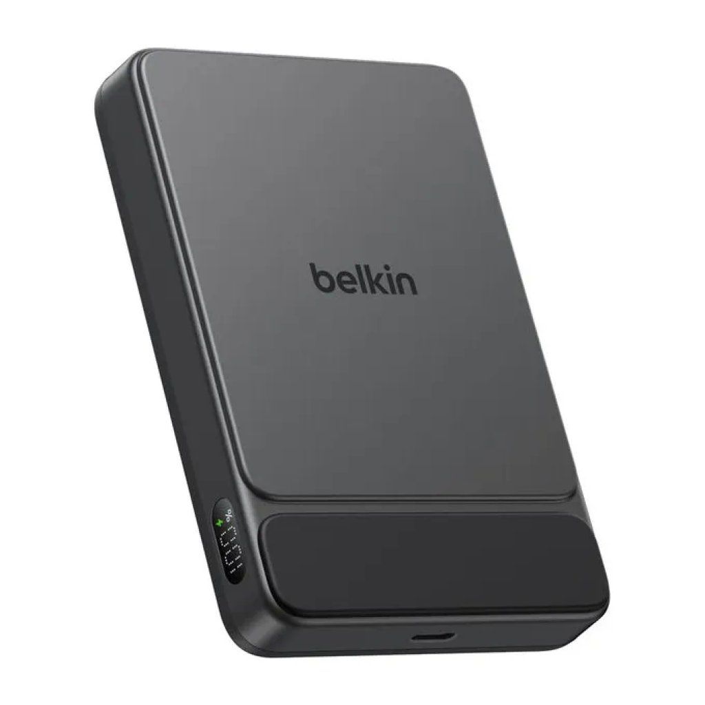 Belkin BPD022HQBK Power Bank Qi2 10.000 mAh, 25 W, USB-C 30 W, compatibile MagSafe, nero