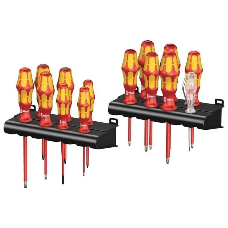 Wera Kraftform Big Pack 100 VDE – Set 14 cacciaviti isolati