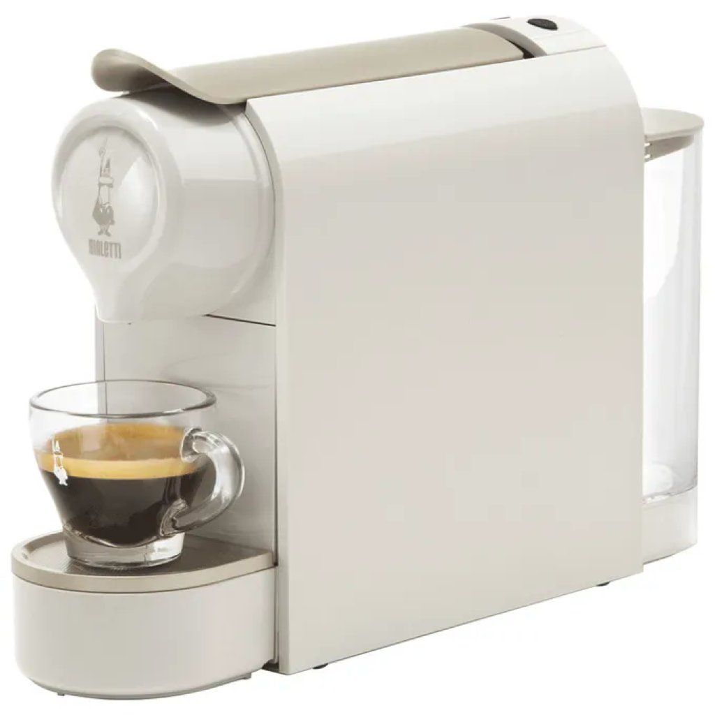 Bialetti Gioia Responsible Macchina da Caffè a Capsule 1200 W, Tortora