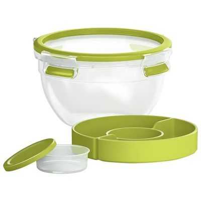 LAGOSTINA Emsa Clip & Go contenitore rotondo per insalata 1,1 L