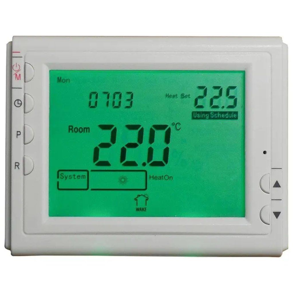 Bravo 93003100 Cronotermostato Digitale Settimanale Bianco