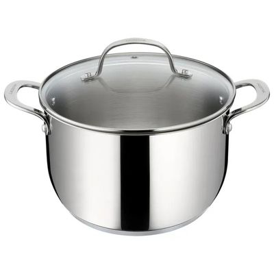 Lagostina Talento Lagotherm Pentola in Acciaio Inox 22 cm con Coperchio