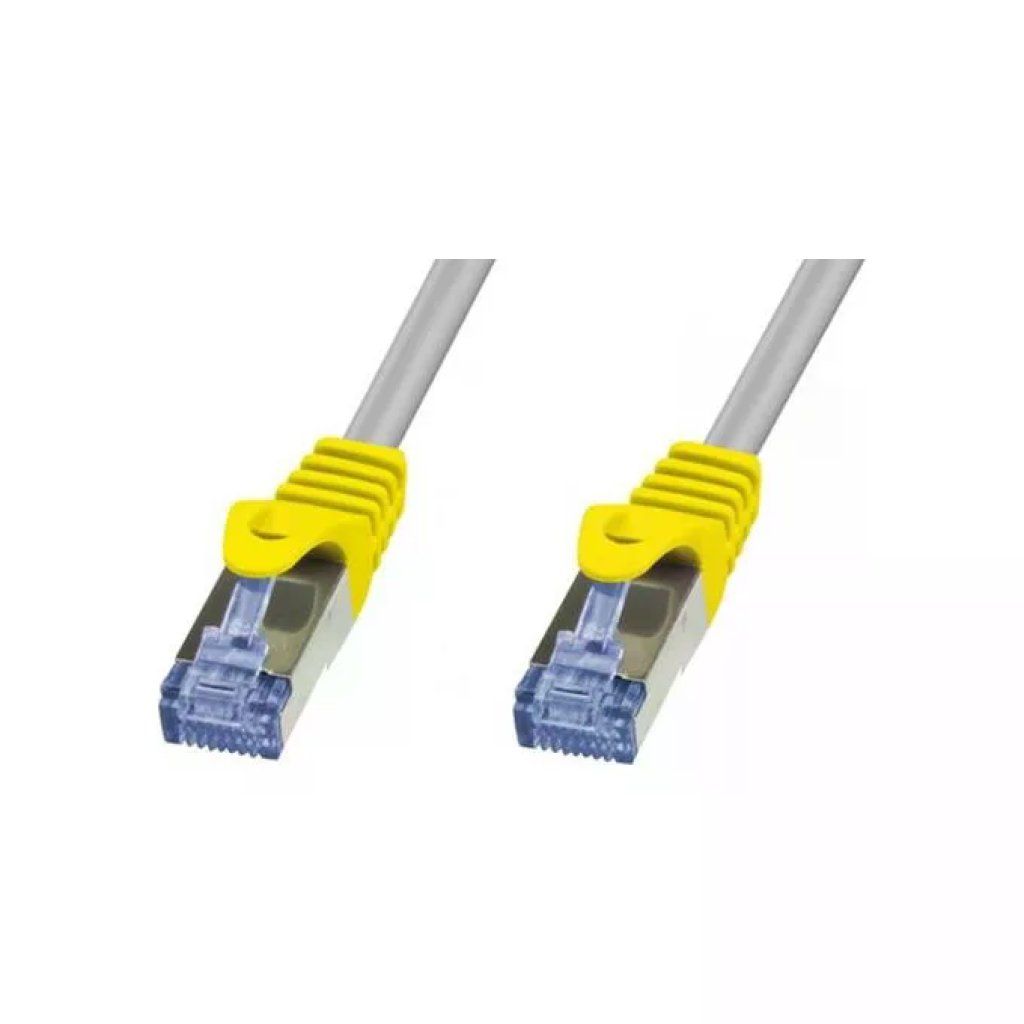 ADJ Cavo Ethernet Cat6 F/UTP, 1 m, grigio