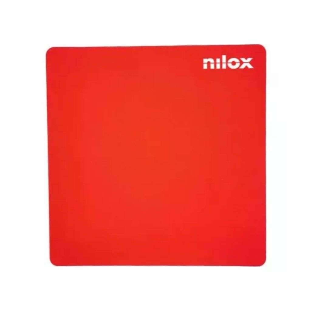 Nilox NXMP012 Tappetino Mouse Rosso 24 x 24 cm