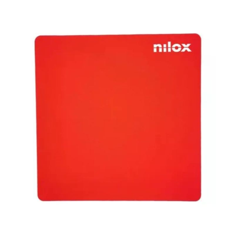 Nilox NXMP012 Tappetino Mouse Rosso 24 x 24 cm