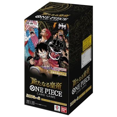 Bandai One Piece Card Game OP-09 The Four Emperors – Booster Box giapponese, 24 buste