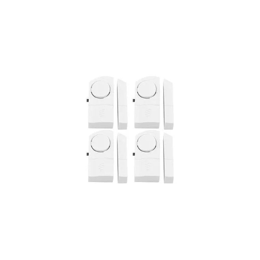 Olympia TF 400 Set 4 Sensori Magnetici per Porte e Finestre con Allarme 90 dB