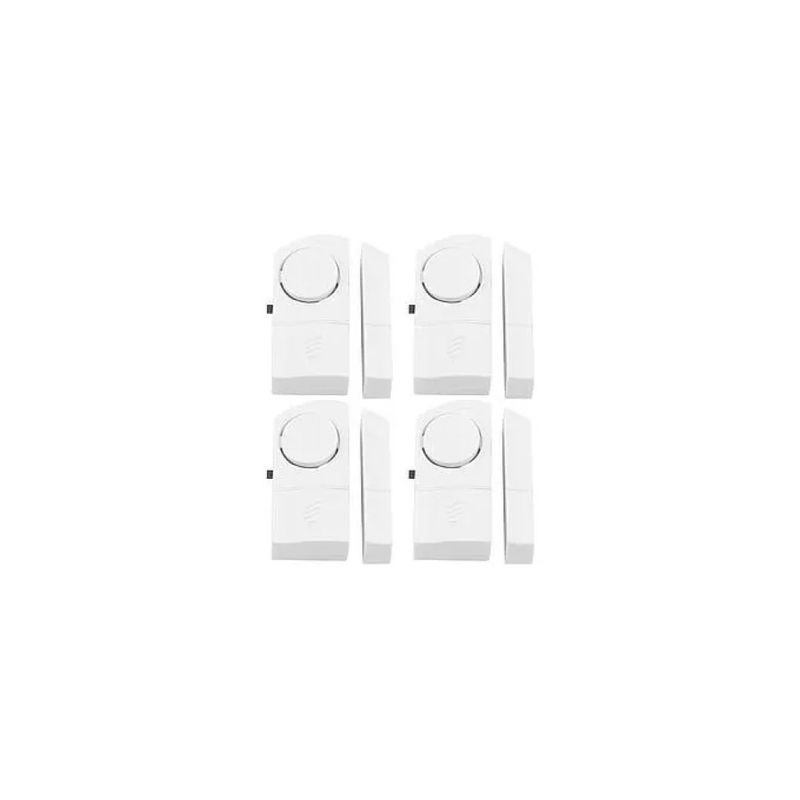 Olympia TF 400 Set 4 Sensori Magnetici per Porte e Finestre con Allarme 90 dB