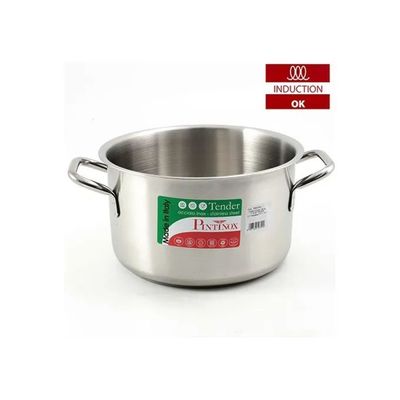 3C CASA PINTINOX Tender PNT670B24 Casseruola Alta 24 cm, 6 L