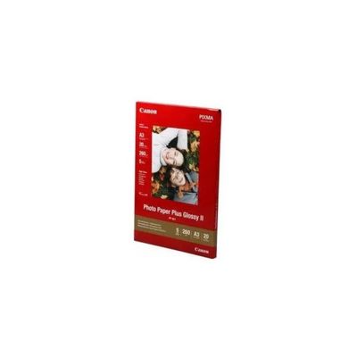 Canon Plus Glossy II PP-201 Carta Fotografica A3, 20 Fogli