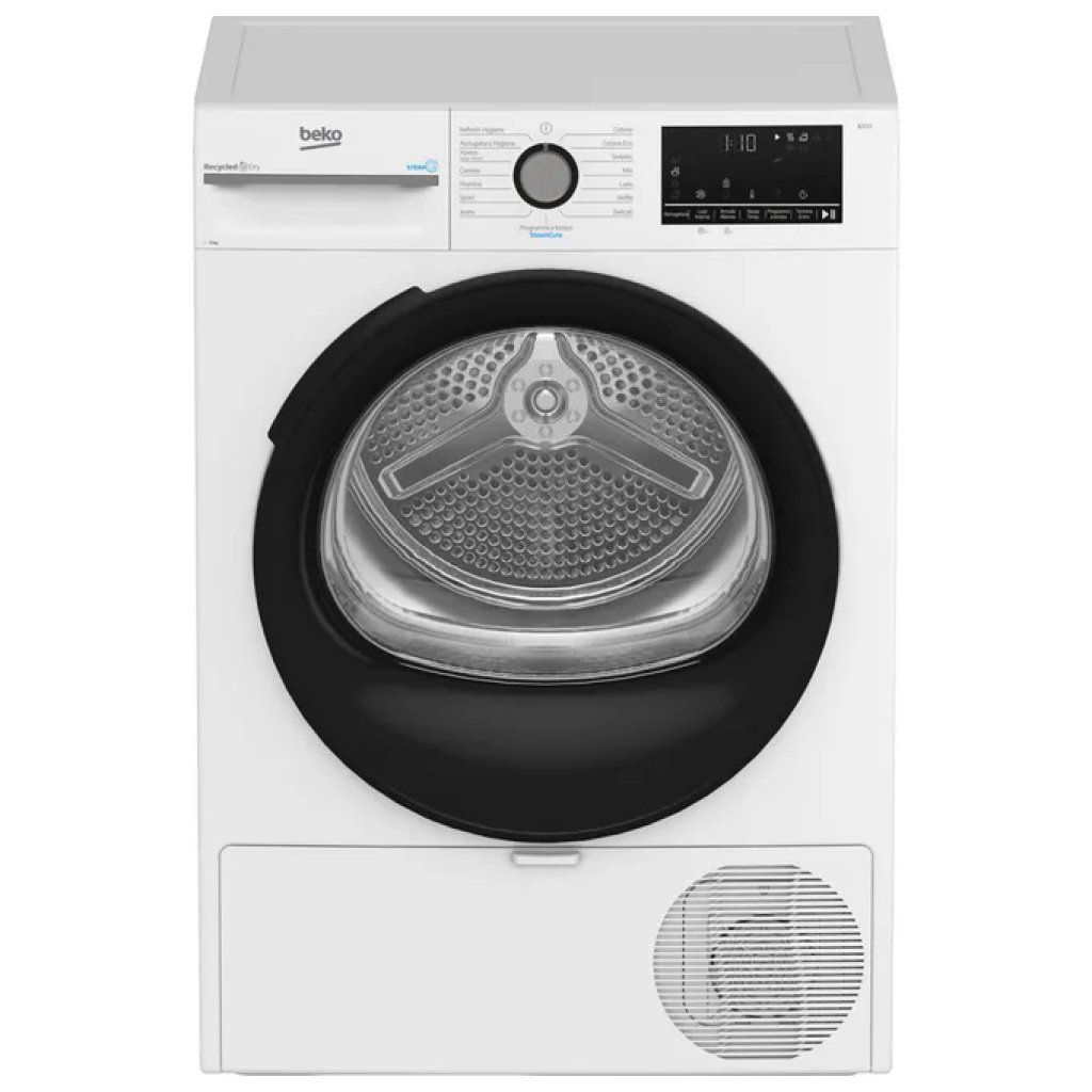 Beko BMGT491SBI Asciugatrice a Pompa di Calore 9 kg Beko BMGT491SBI Asciugatrice a Pompa di Calore 9 kg