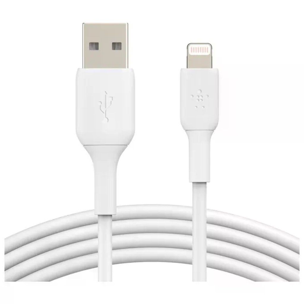 Belkin CAA001BT1MWH – Cavo USB-A a Lightning 1 m Bianco