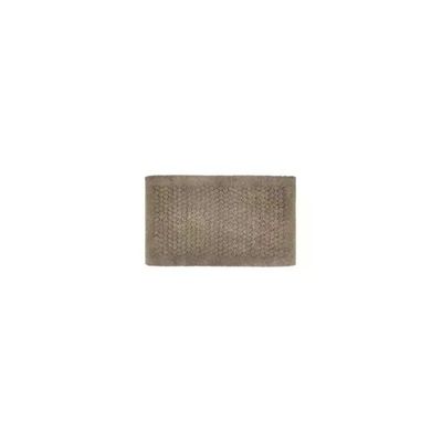 APE Tappeto da Bagno Quarzo Bianco e Tortora 80 x 50 cm