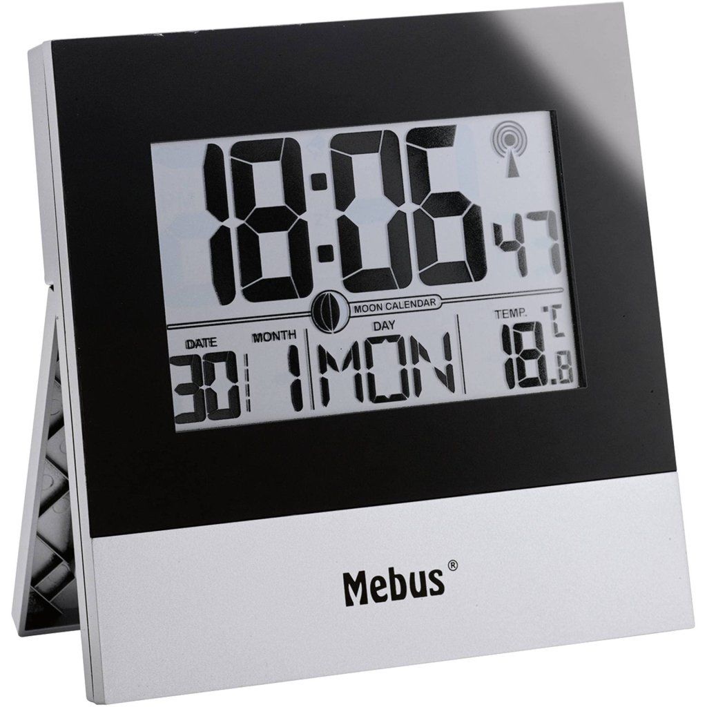 Mebus 41787 Orologio Digitale da Parete Radiocontrollato Mebus 41787 Orologio Digitale da Parete Radiocontrollato