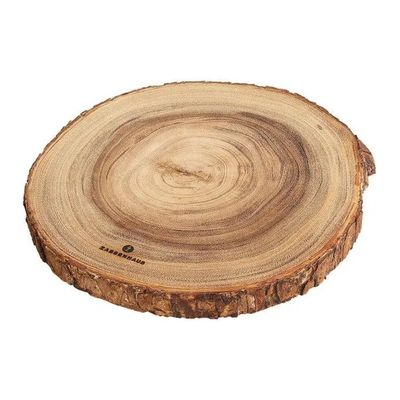 Zassenhaus M059090 Piatto da portata in acacia, 32 cm