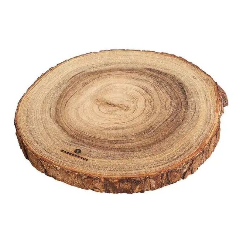 Zassenhaus M059090 Piatto da portata in acacia, 32 cm