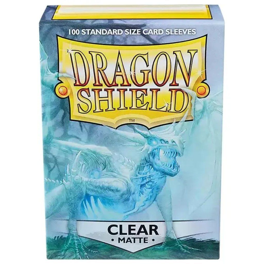 ARCANE TINMEN Dragon Shield Matte Clear – Bustine Protettive Standard, 100 Pezzi