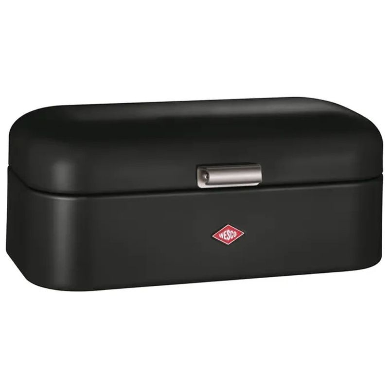 WESCO Grandy Portapane in Acciaio Nero Opaco