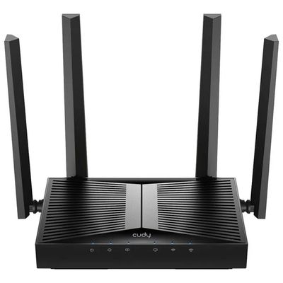 Cudy WR3600 Router Wi-Fi 7 Dual Band 2882 Mbps, Gigabit Ethernet e VPN, Nero
