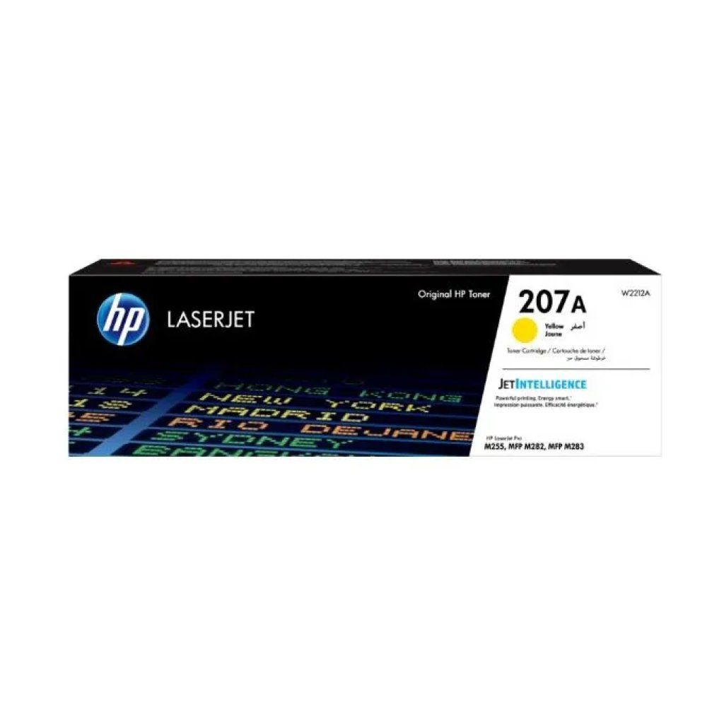 HP Toner HP 207A Giallo W2212A Originale, 1.250 Pagine HP Toner HP 207A Giallo W2212A Originale, 1.250 Pagine