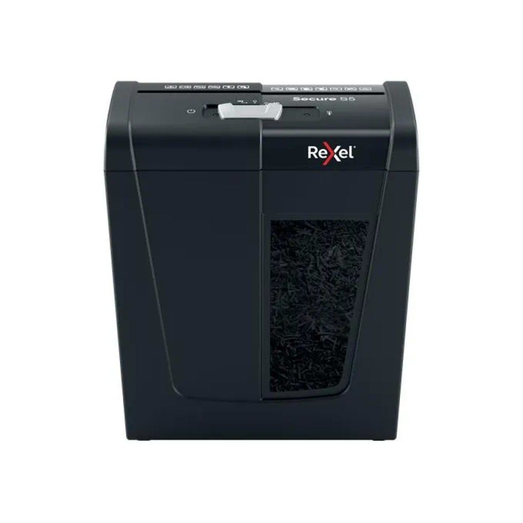 Rexel Secure S5 Distruggidocumenti a Strisce, 5 Fogli, 10 L Rexel Secure S5 Distruggidocumenti a Strisce, 5 Fogli, 10 L