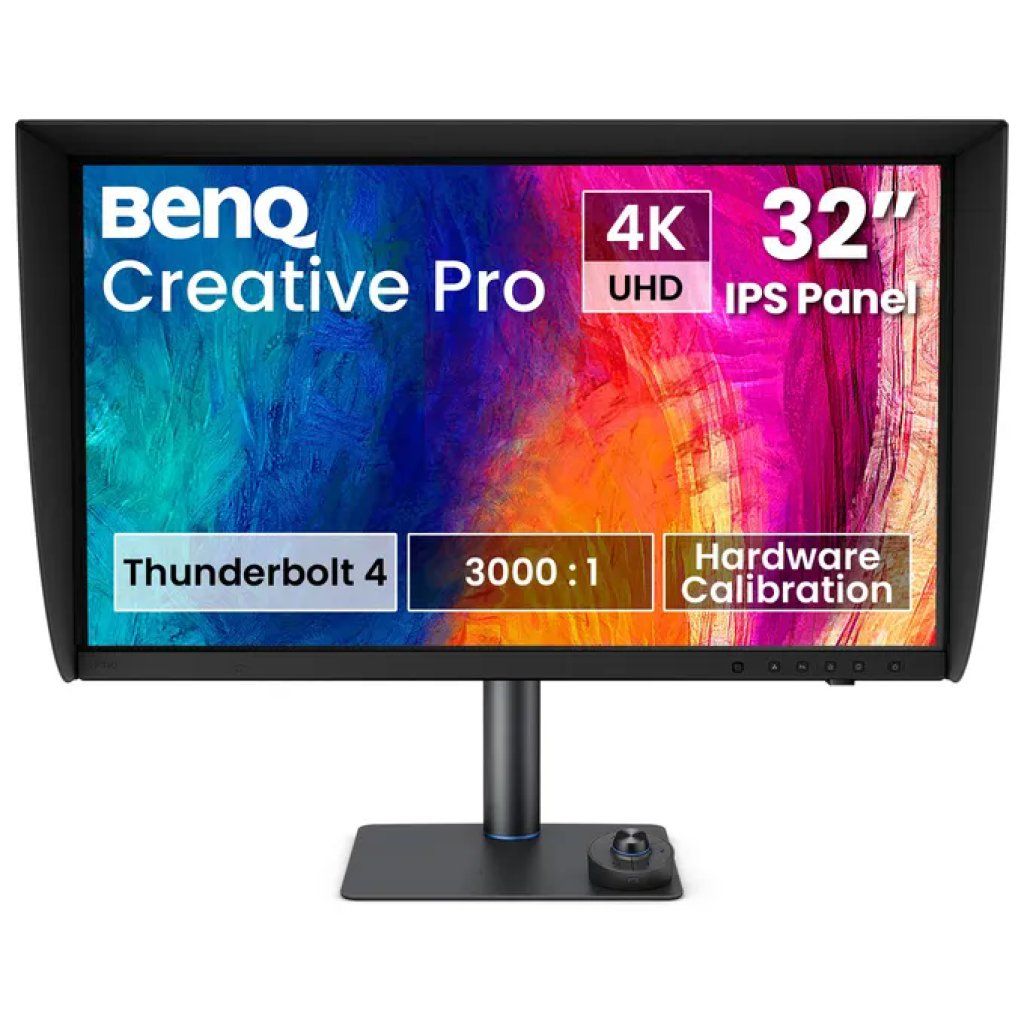 BenQ PV3250U Monitor Professionale 32” 4K UHD, DCI-P3 99%, HDR600, Nero