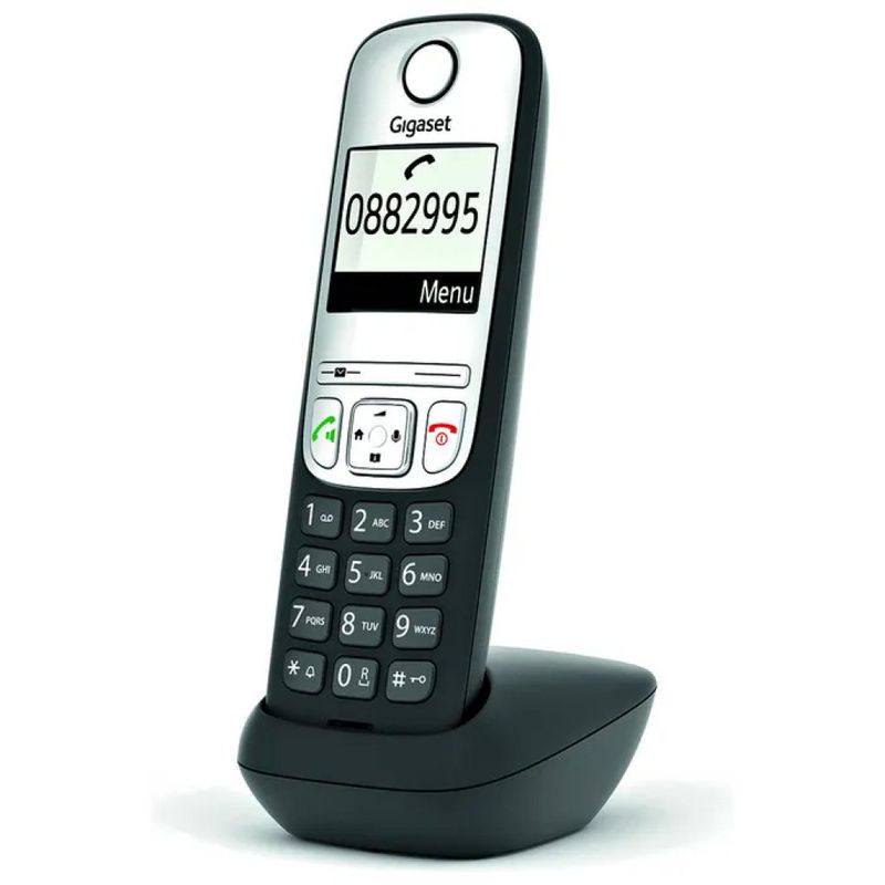 Gigaset A690HX Telefono Cordless DECT Nero con Vivavoce