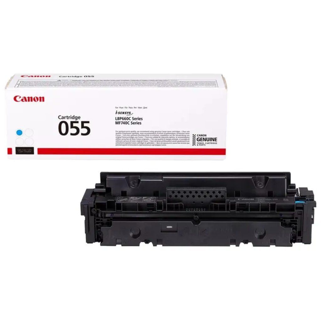 Canon 055 Toner Originale Ciano – 2.100 pagine