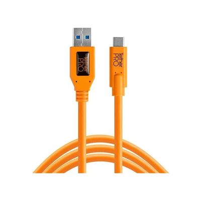 Tether Tools TetherPro CU1950 – Cavo USB 2.0 attivo, 15 m, arancione