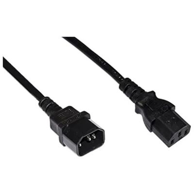 Link LKIEC30 – Cavo di prolunga IEC 320, 3 m, nero