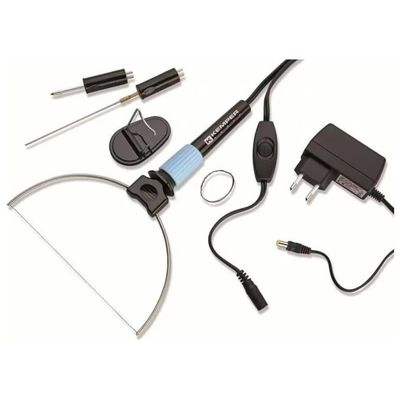Kemper 1650 Tagliapolistirolo Professionale Kit 7W con Archetto Lama Lunga Lama Corta e Filo di Ricambio
