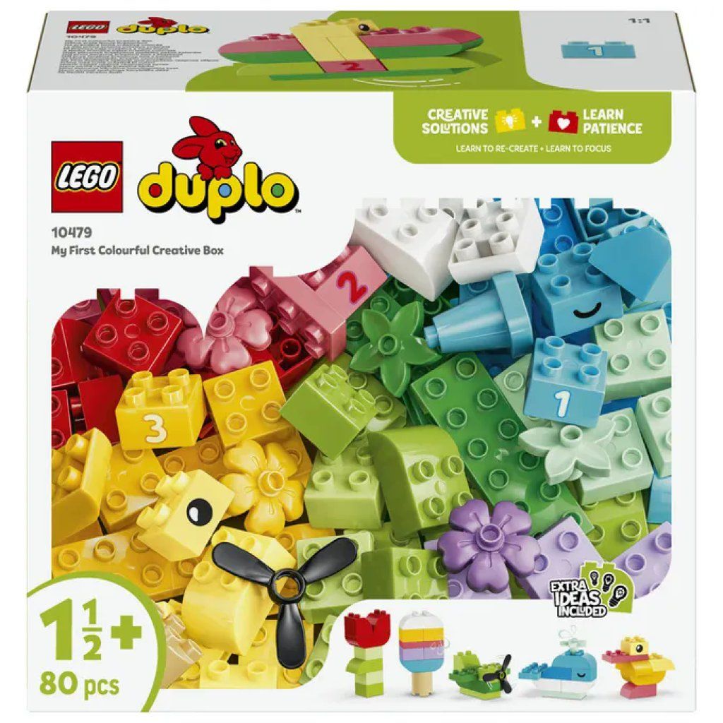 LEGO DUPLO Classic 10479 – Set creativo da 80 pezzi per bambini dai 18 mesi LEGO DUPLO Classic 10479 – Set creativo da 80 pezzi per bambini dai 18 mesi
