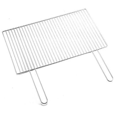 Sandrigarden 79136-40 Graticola in Acciaio Cromato 68 x 40 cm