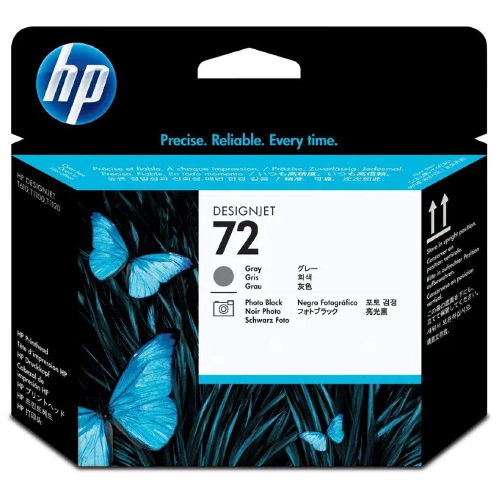 HP 72 C9380A – Testina di stampa grigio e nero fotografico