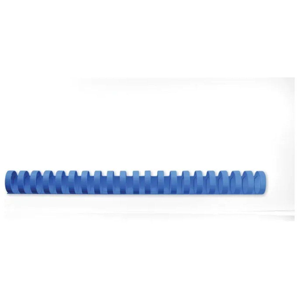 GBC Dorsi Plastici per Rilegatura 25 mm Blu, Confezione da 50 GBC Dorsi Plastici per Rilegatura 25 mm Blu, Confezione da 50