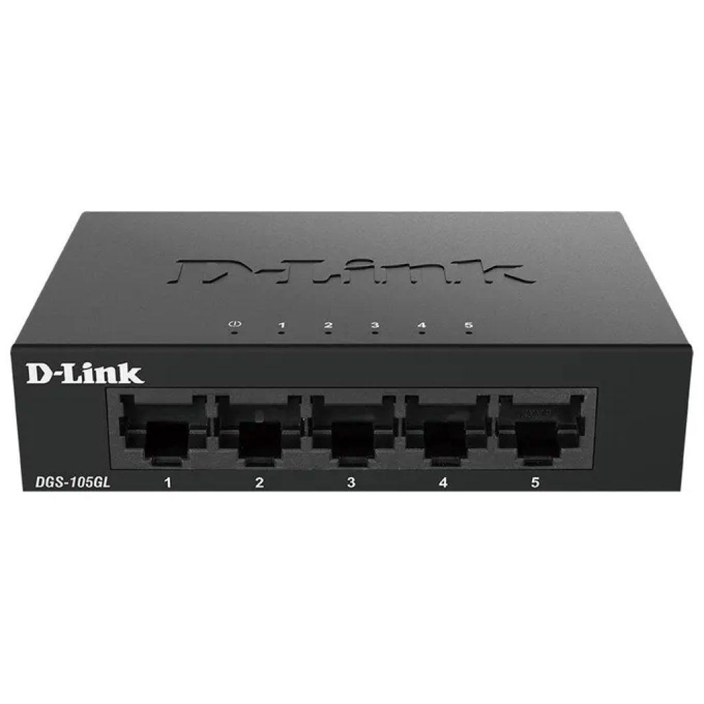 D-Link DGS-105GL-E Switch Gigabit Ethernet a 5 porte