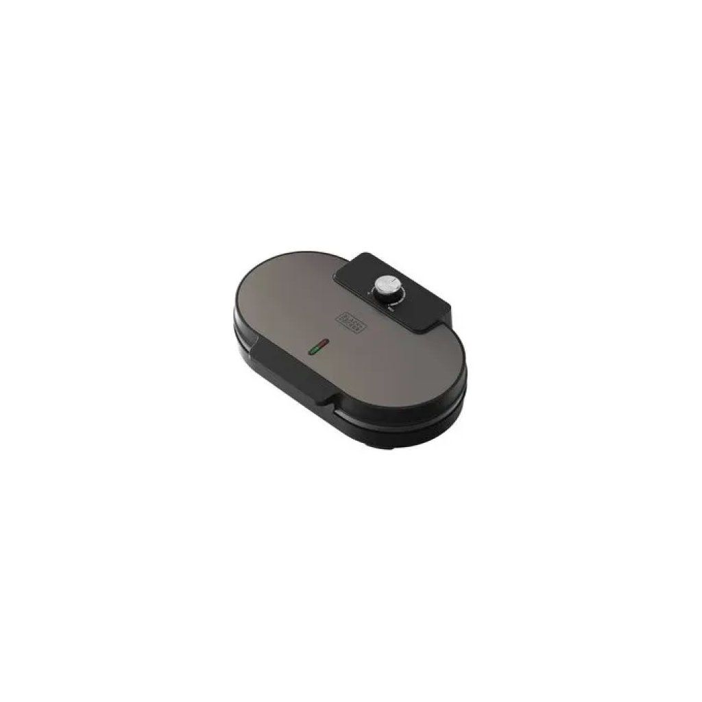 BLACK+DECKER BXFC3200E Piastra Doppia XL per Waffle, 1400 W, Nero BLACK+DECKER BXFC3200E Piastra Doppia XL per Waffle, 1400 W, Nero