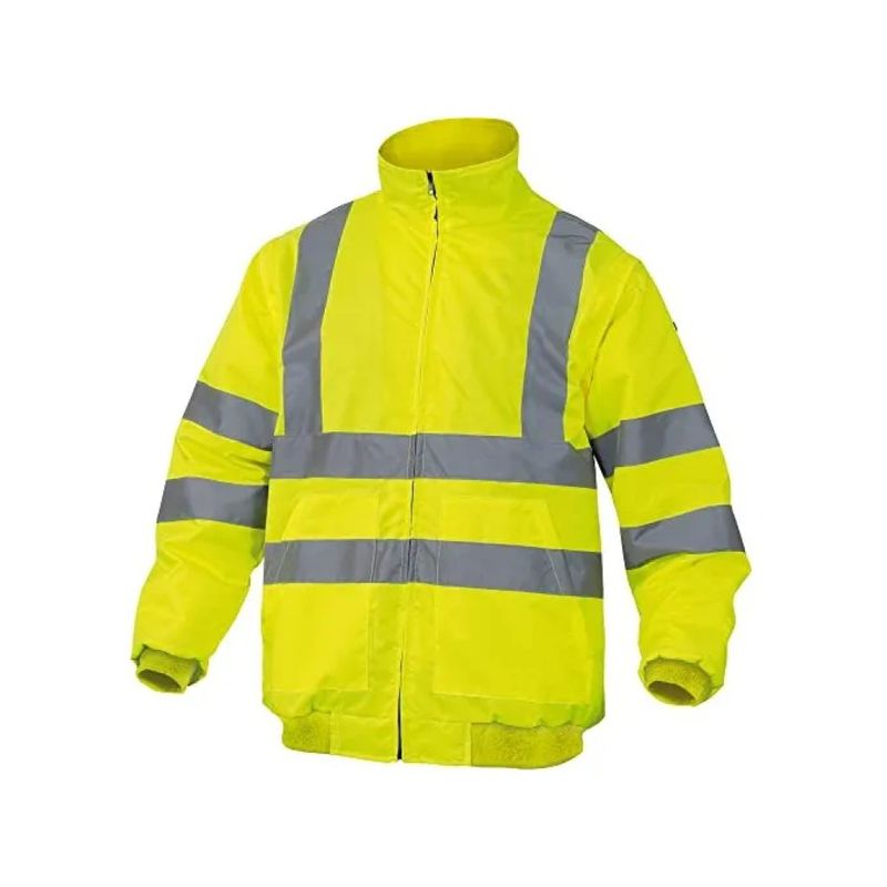 Delta Plus Reno-HV Giubbotto Alta Visibilità 2 in 1, Giallo Fluo, 3XL