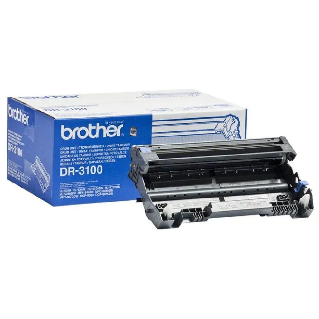 Brother DR3100 Tamburo Originale Nero per Stampanti Laser