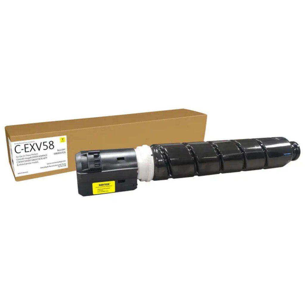 Xerox 006R04926 Toner Giallo Compatibile Canon C-EXV58, 60.000 Pagine