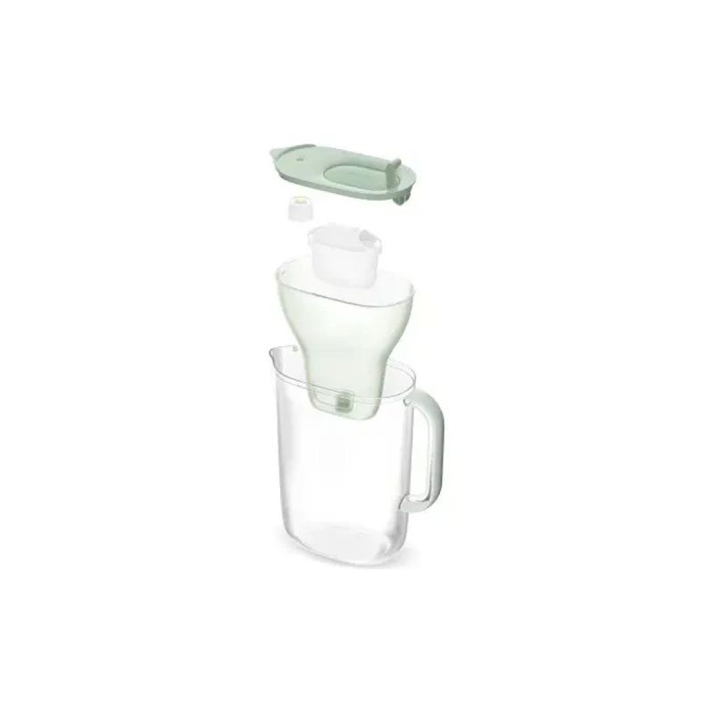 BRITA Style caraffa filtrante 2,4 L verde chiaro con 2 filtri MAXTRA PRO