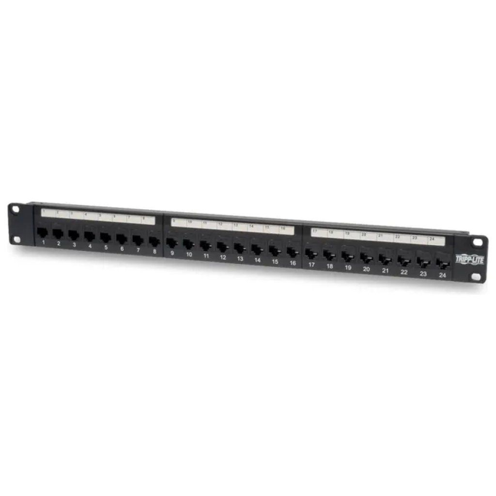 Tripp Lite N254-024 Pannello Patch 24 Porte RJ-45, 1U Tripp Lite N254-024 Pannello Patch 24 Porte RJ-45, 1U