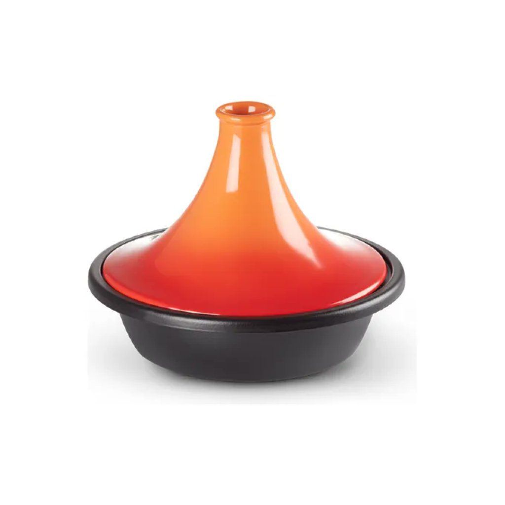 Le Creuset Tajine in ghisa vetrificata, 31 cm, 3,7 L, arancio Le Creuset Tajine in ghisa vetrificata, 31 cm, 3,7 L, arancio