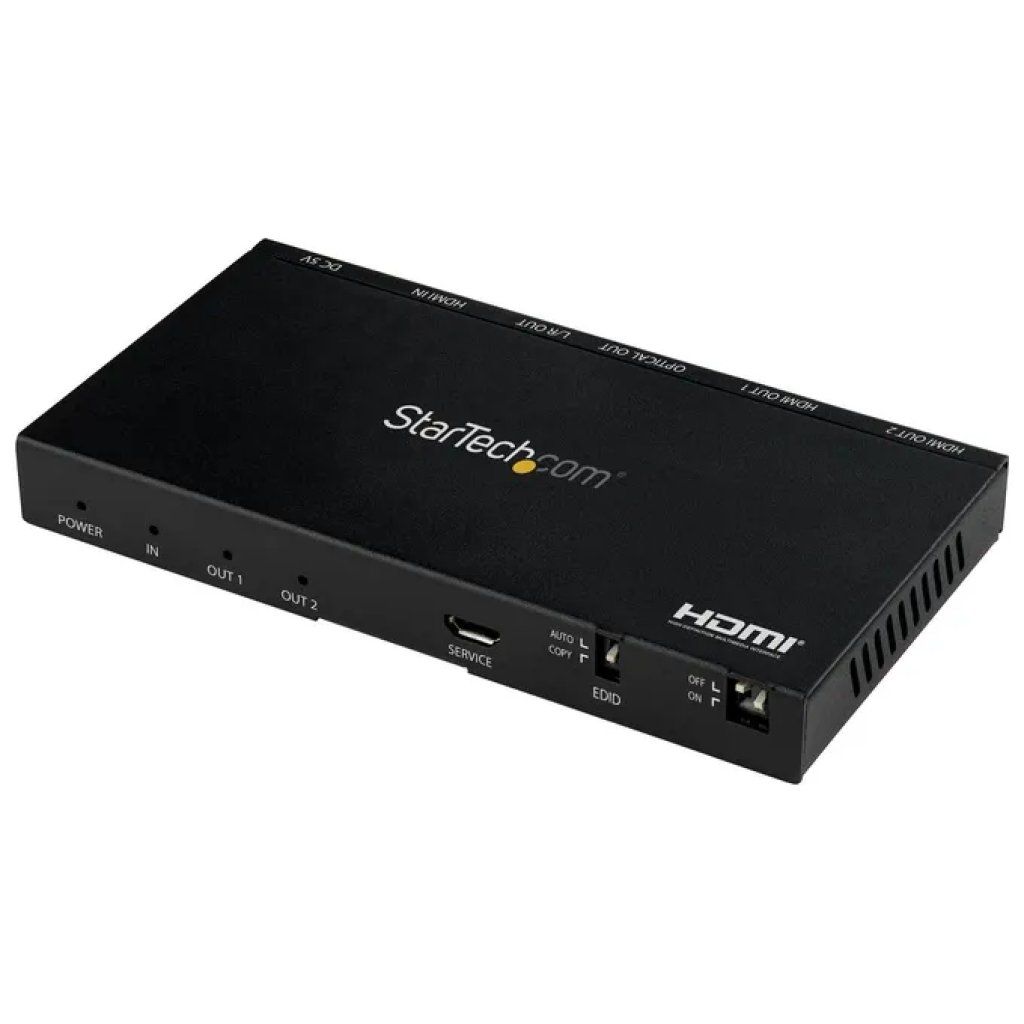 StarTech.com ST122HD20S Splitter HDMI 1x2 4K 60Hz con scaler StarTech.com ST122HD20S Splitter HDMI 1x2 4K 60Hz con scaler