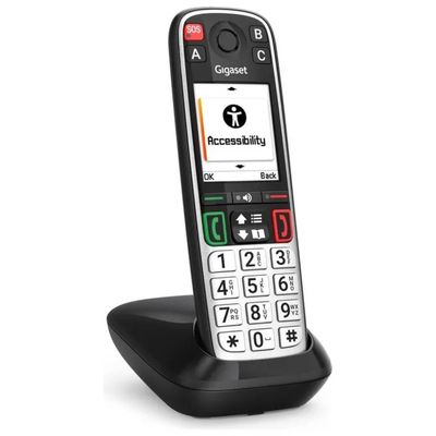 Gigaset EASY 500A Telefono Cordless Nero con Segreteria Gigaset EASY 500A Telefono Cordless Nero con Segreteria