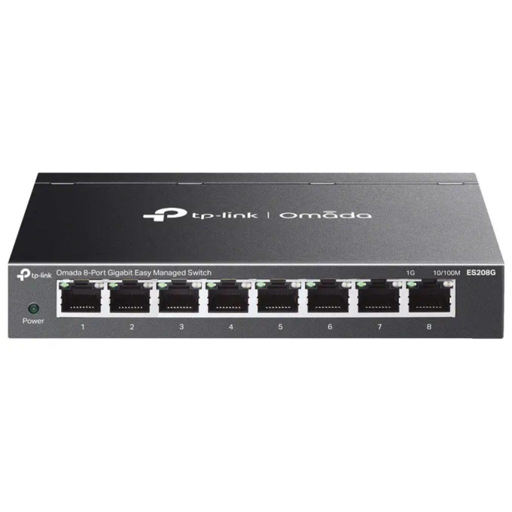 TP-Link Omada ES208G Switch Gestito Gigabit a 8 Porte