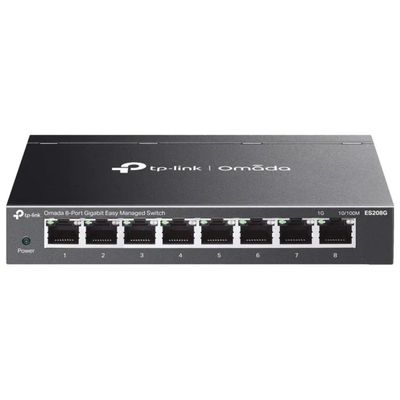 TP-Link Omada ES208G Switch Gestito Gigabit a 8 Porte