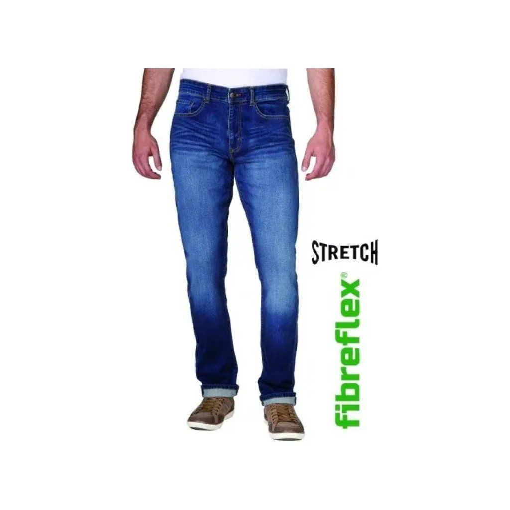 VIGOR-BLINKY Rica Lewis Endur2 Jeans Uomo Stretch Straight Azzurro