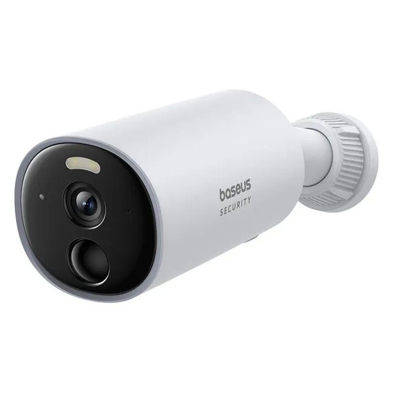 Baseus Security B1 Telecamera da Esterno 2K, IP67, Bianca