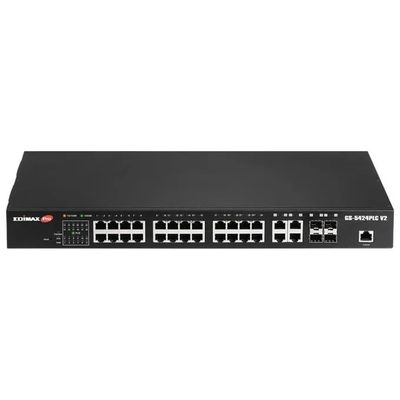 Edimax GS-5424PLC V2 Switch gestito PoE+ 28 porte Gigabit Edimax GS-5424PLC V2 Switch gestito PoE+ 28 porte Gigabit